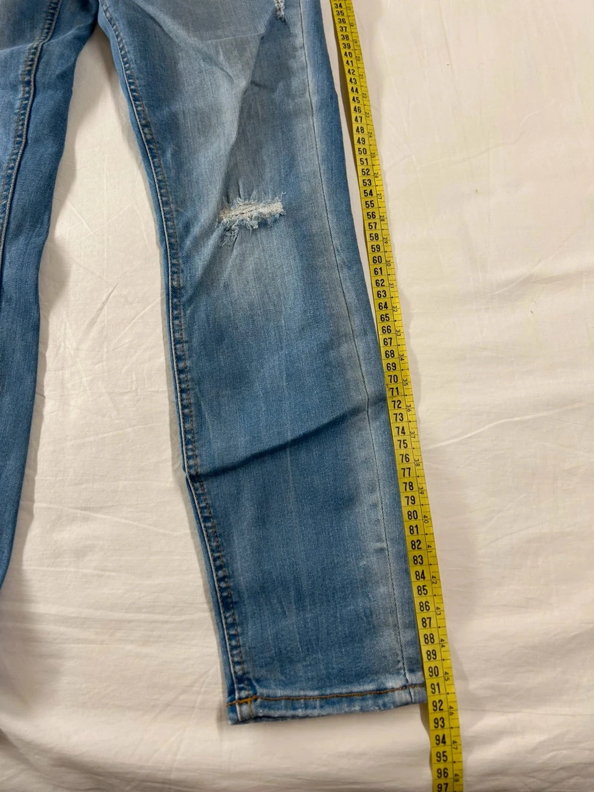 Lichtblauwe Zara jeans – photo 4